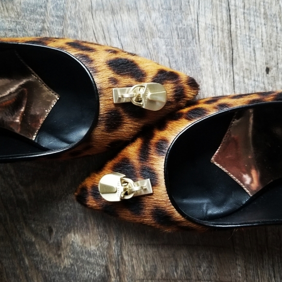 🍒NEW🍒 TED BAKER LEOPARD PUMPS EU37 - Picture 4 of 9